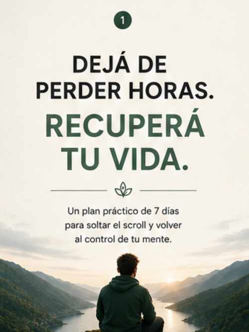 Corta con el scroll y recupera tu atención - Ebook